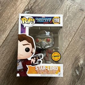 Funko Pop Guardians of the Galaxy Vol 2, Star-Lord #198, Chase Limited Edition